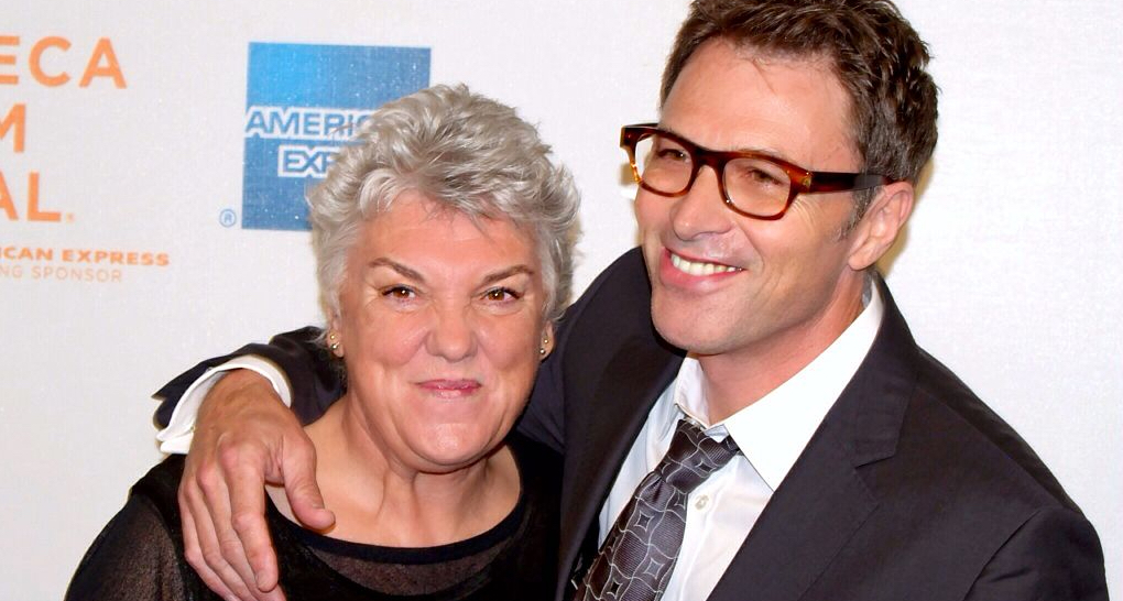 Tyne Daly with her actor brother Tim Daly at the 2009 Tribeca Film Festival.