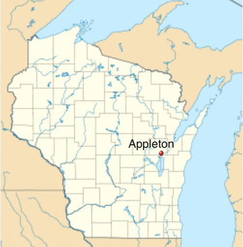 Appleton, Wisconsin.