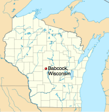 Babcock, Wisconsin.