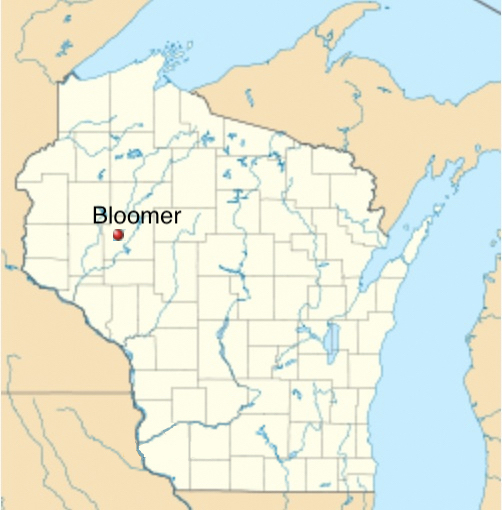 Bloomer, Wisconsin.