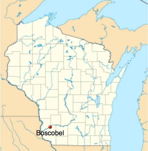 Boscobel, Wisconsin.