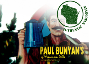 Paul Bunyon Restaurant in the Wisconsin Dells.